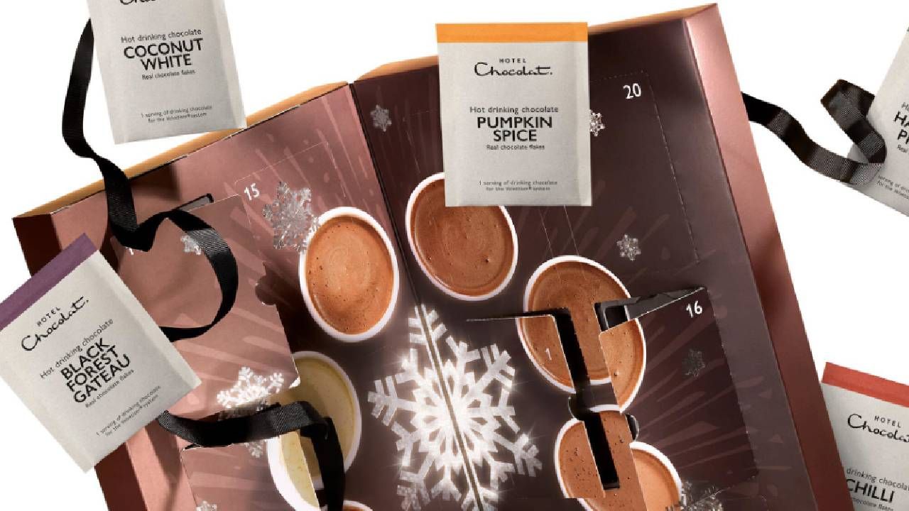 Hotel Chocolat drinking chocolate advent calendar