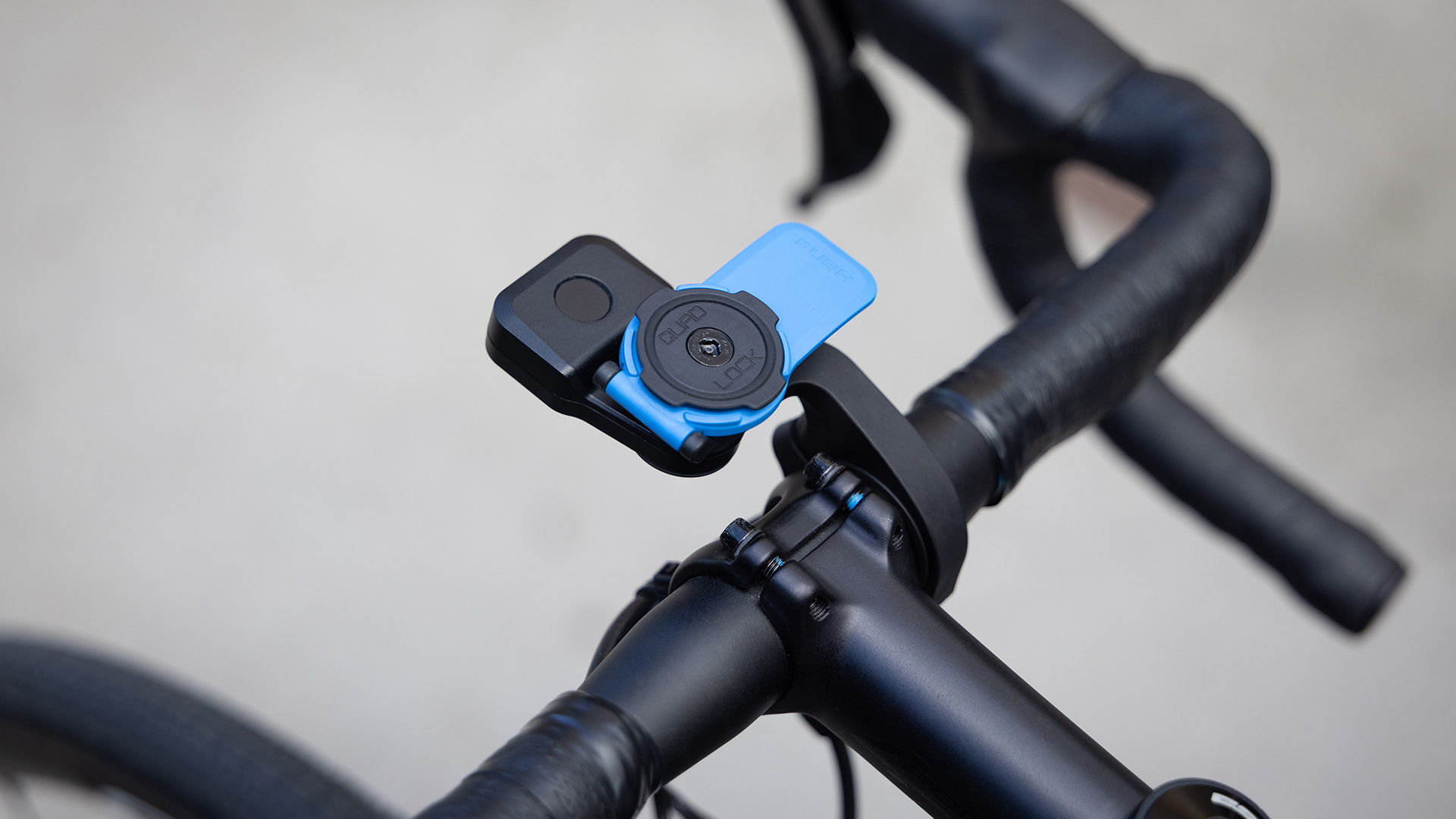 images of the Quadlock alarm and bike finder