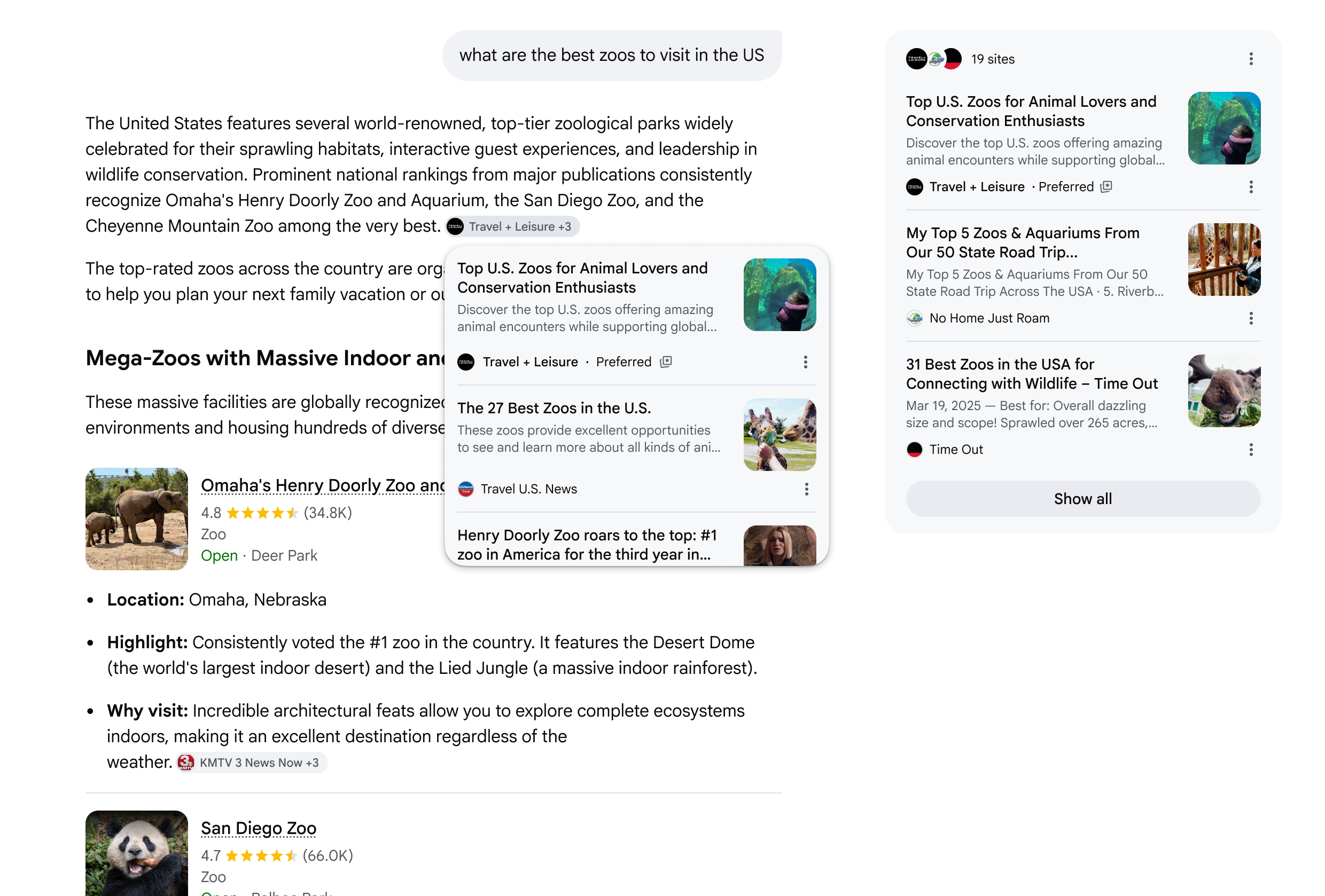 Google's New AI Mode features