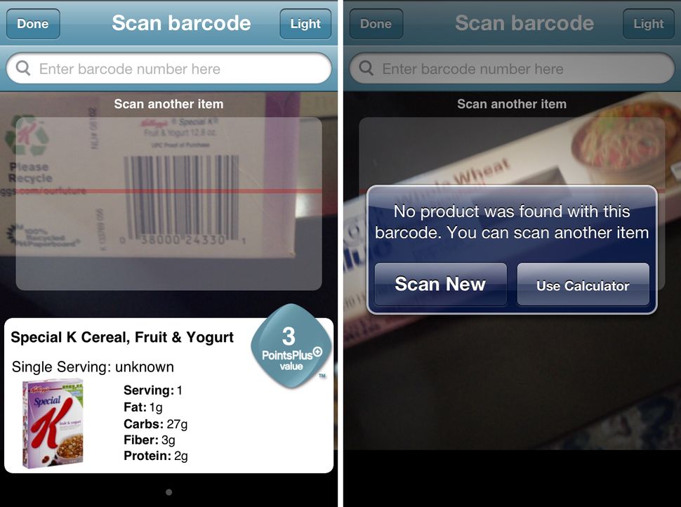 Weight Watchers Barcode Scanner review Fastest, easiest way to track food points on your iPhone