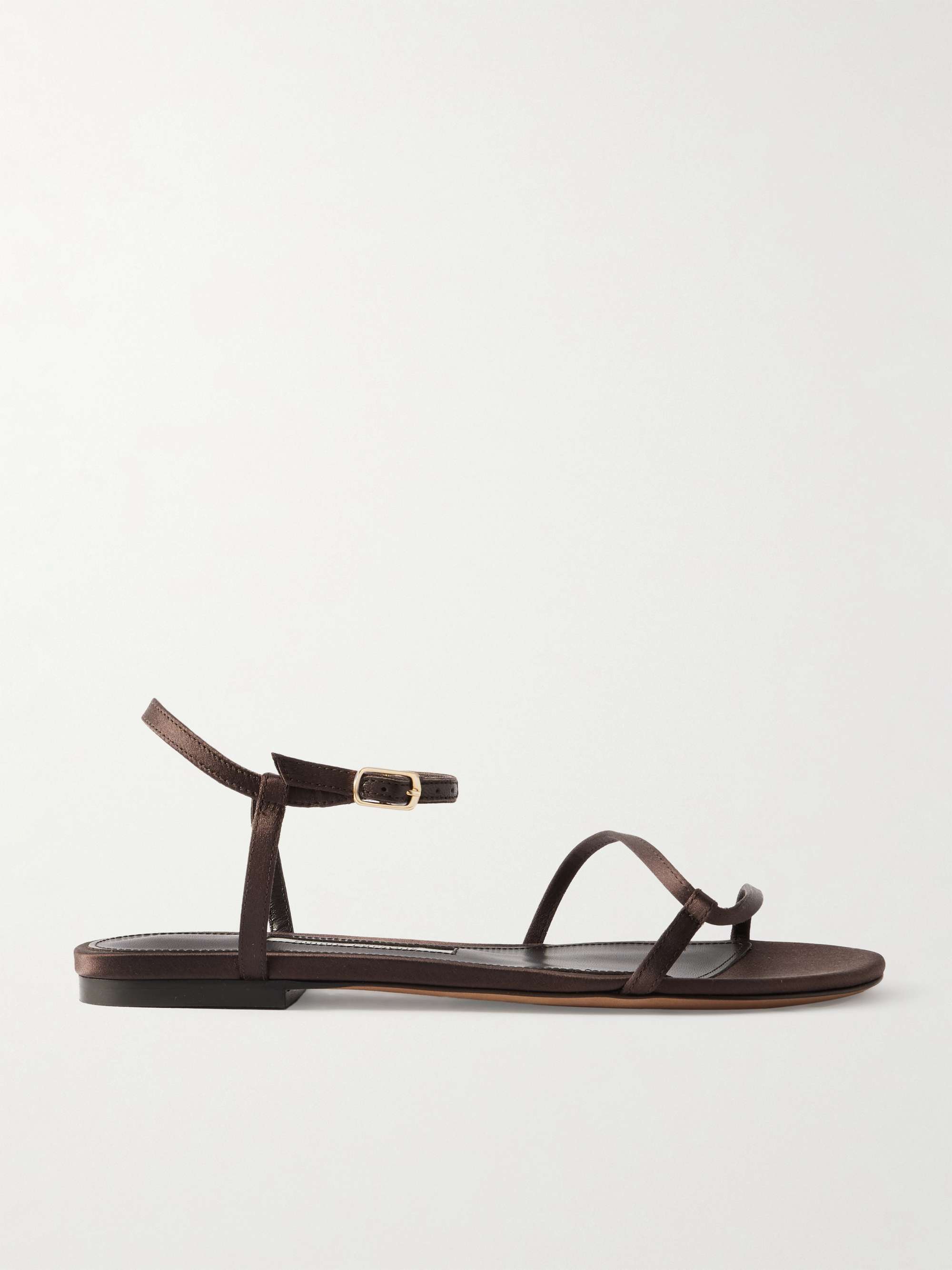 Loop Satin Sandals
