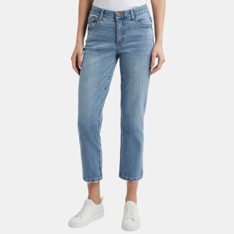 Image of straight leg jeans