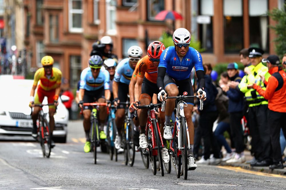 Davide Cimolai was in the break with Trentin and did a huge ride to help his Italian teammate