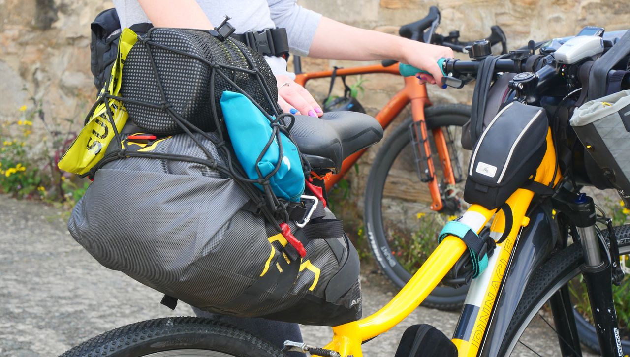 Sheona's Pennine Rally bikepacking setup