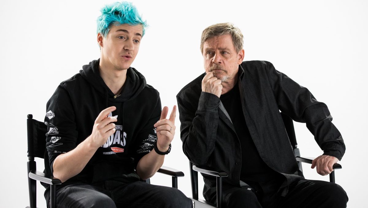 Mark Hamill is joining Ninja for some Fortnite streaming