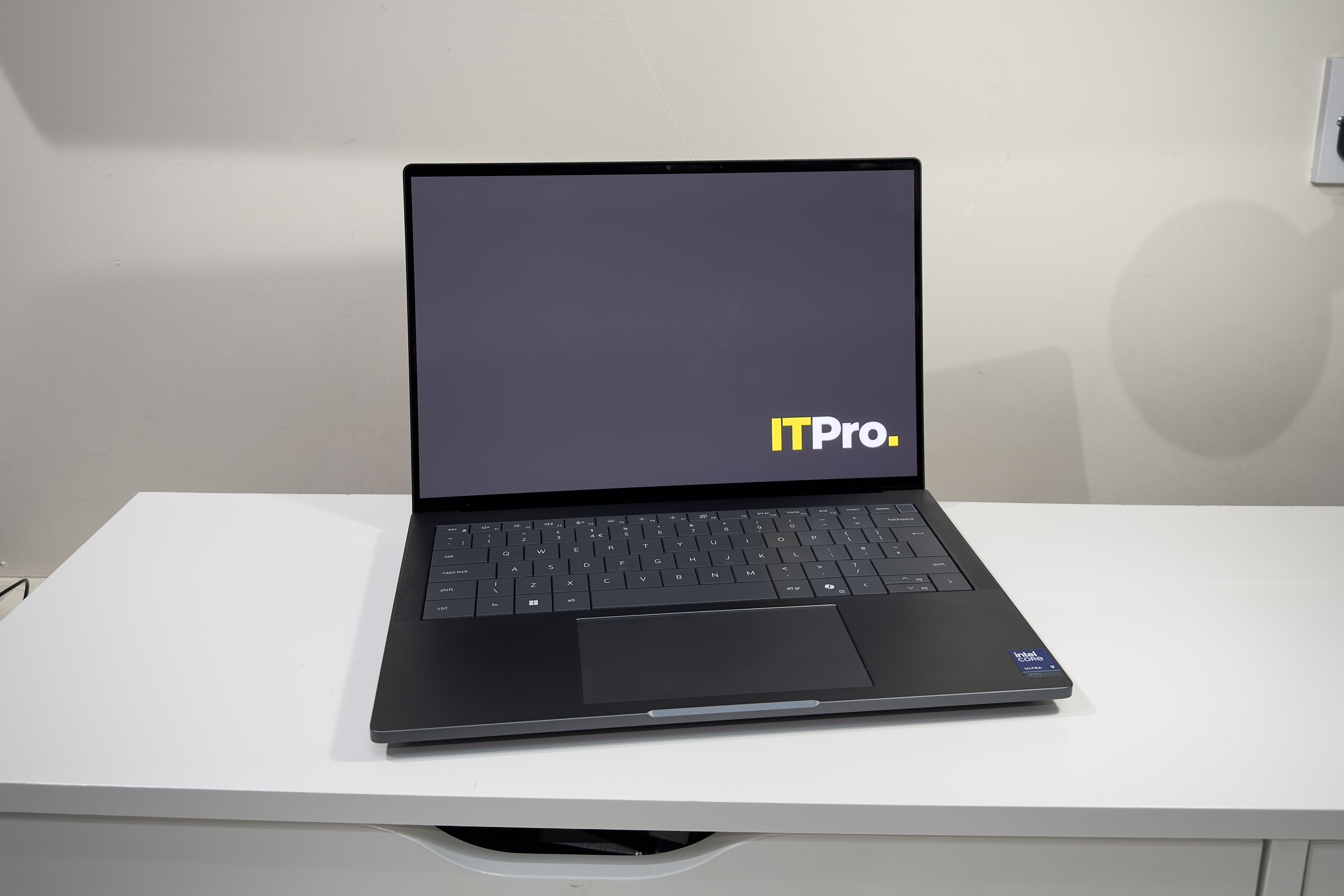 The Dell Pro Max 14 Premium laptop on a desk