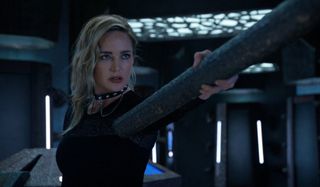 legends of tomorrow season 6 sara lance abducted by aliens the cw
