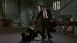 scene from Reservoir Dogs on YouTube.