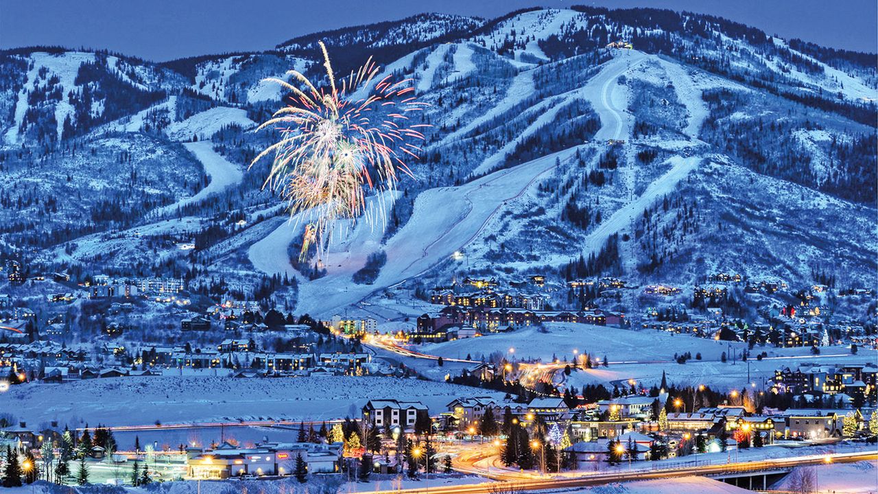 Steamboat Springs in Colorado