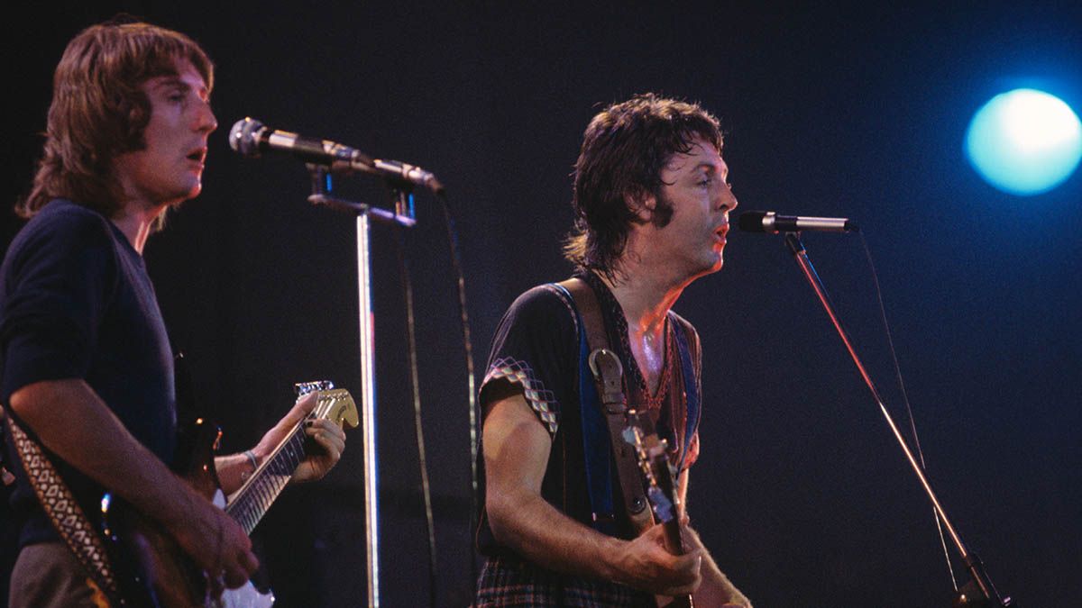 Paul McCartney and Denny Laine