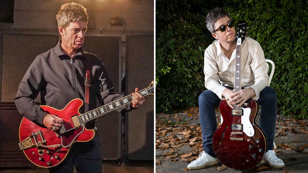 Gibson recreates two of Noel Gallagher's prized with 1960 ES-355 and Riviera signature models | Guitar
