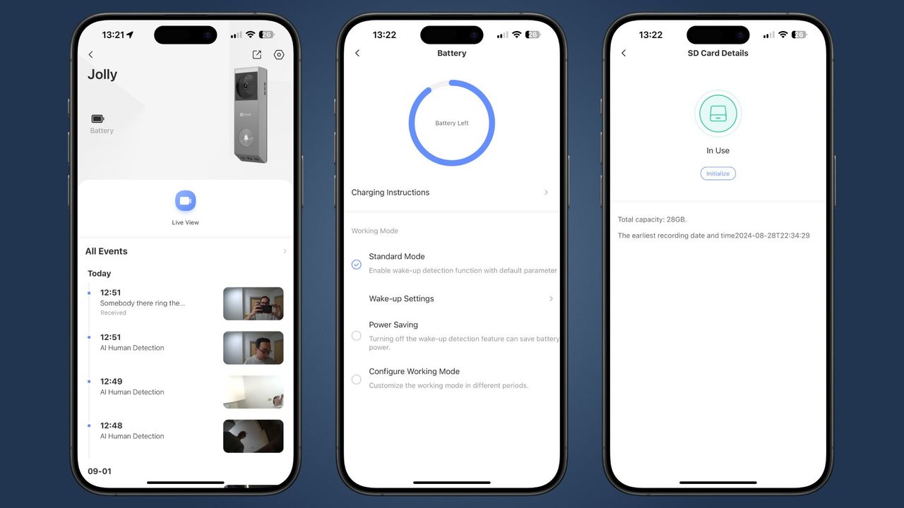 EZViz EP3x Pro video doorbell