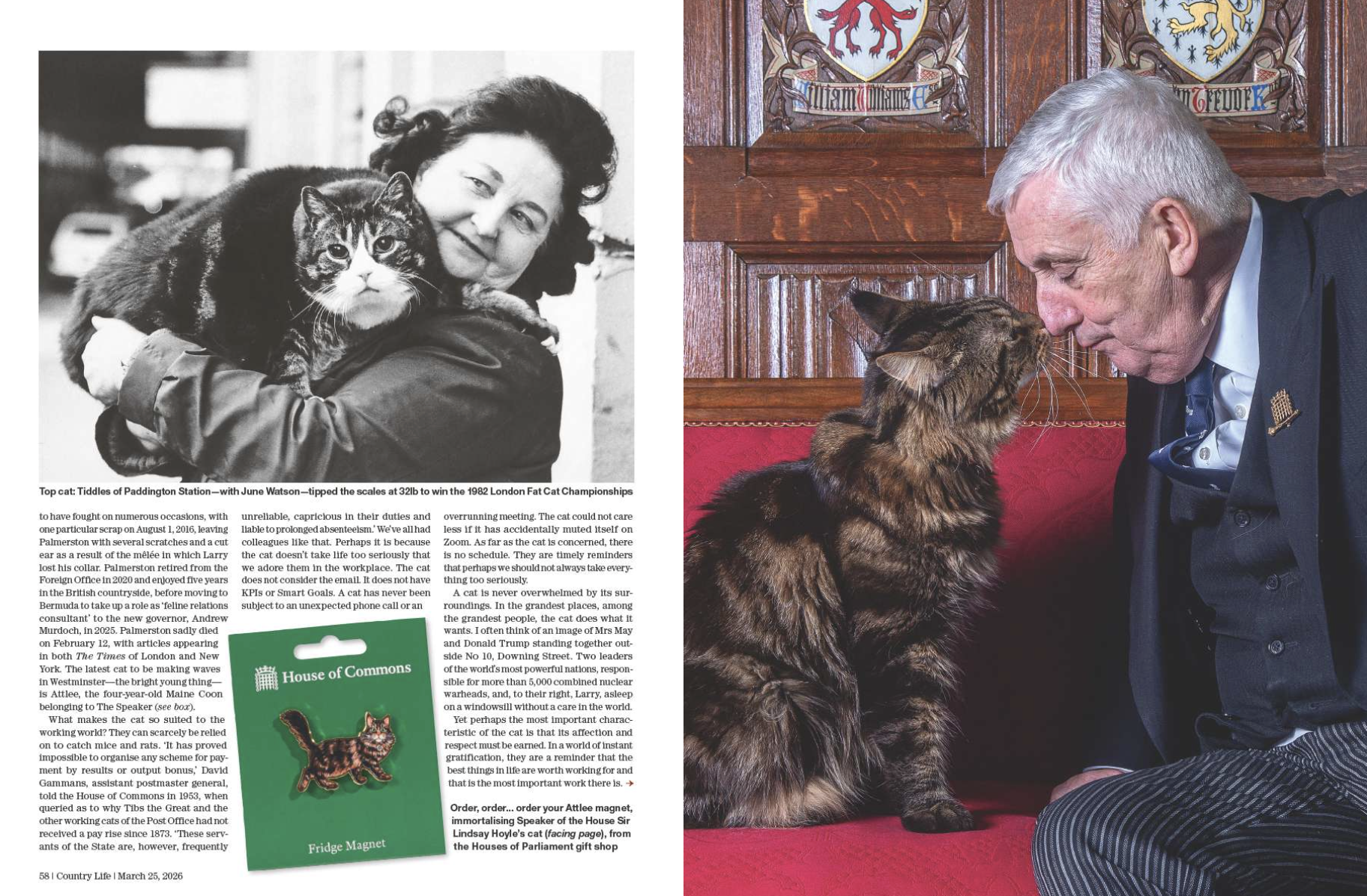 Spreads from Country Life 25 March 2026