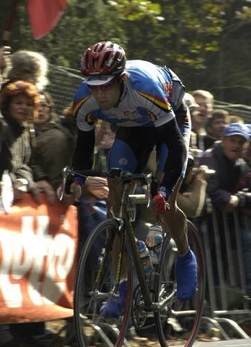 Serge Baguet in Belgian colours