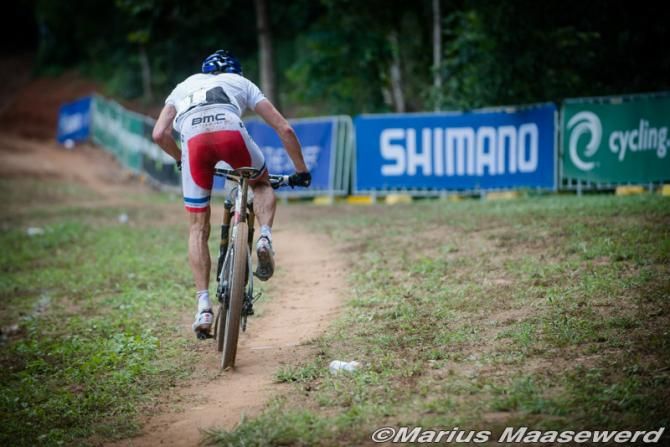 Julien Absalon (BMC Mountainbike Racing Team) on his way to winning World Cup number 28