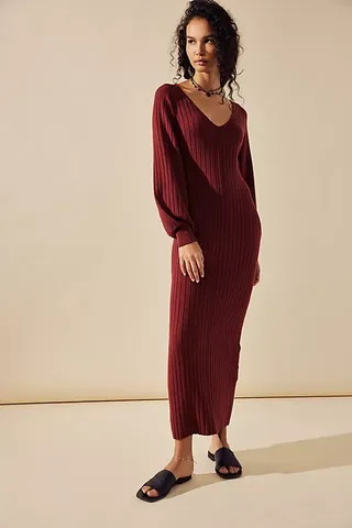 Rosha Sweater Midi