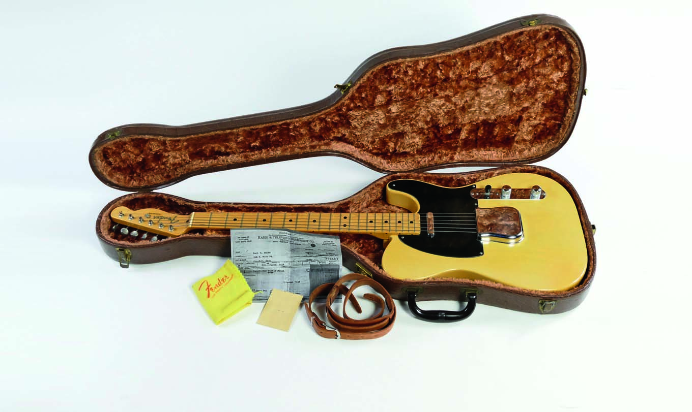 The Telecaster arrives&amp;mdash;this 1951 example pictured with original receipt and &amp;lsquo;case candy&amp;rsquo;
