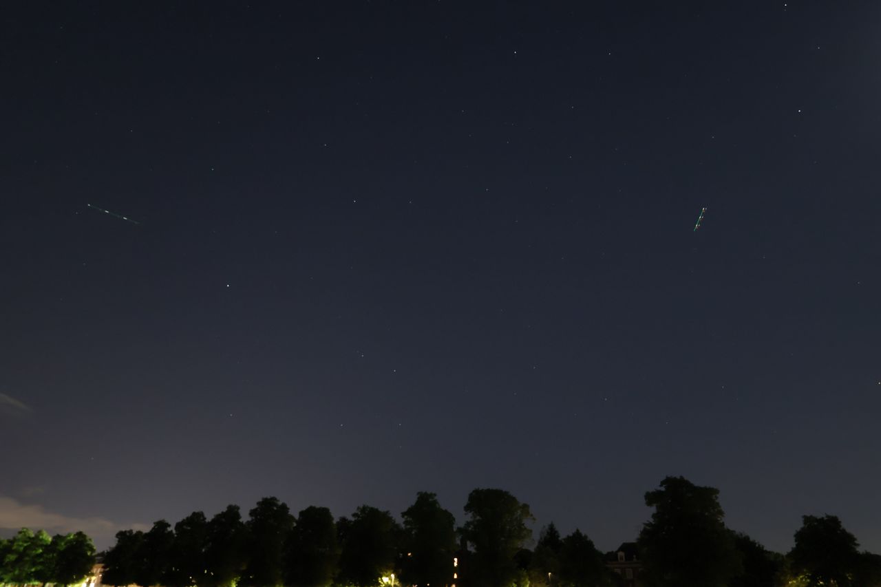 Night sky view taken on Canon EOS R50 V