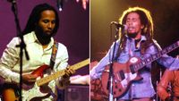 Ziggy Marley and Bob Marley