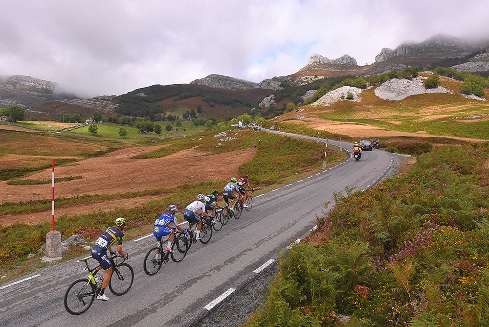 Scenery along the route of stage 17 at Vuelta