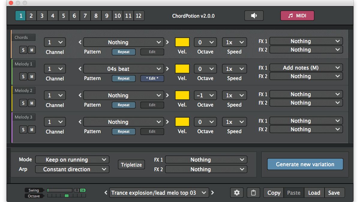 ChordPotion 2 is a MIDI effect plugin that can magic up something new