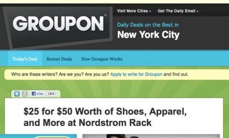 Groupon shoes store