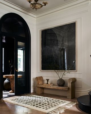 a large entryway in athena calderone's house