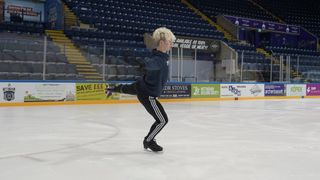 Practice makes perfect for Billy in 'Freeze: Skating On The Edge'.