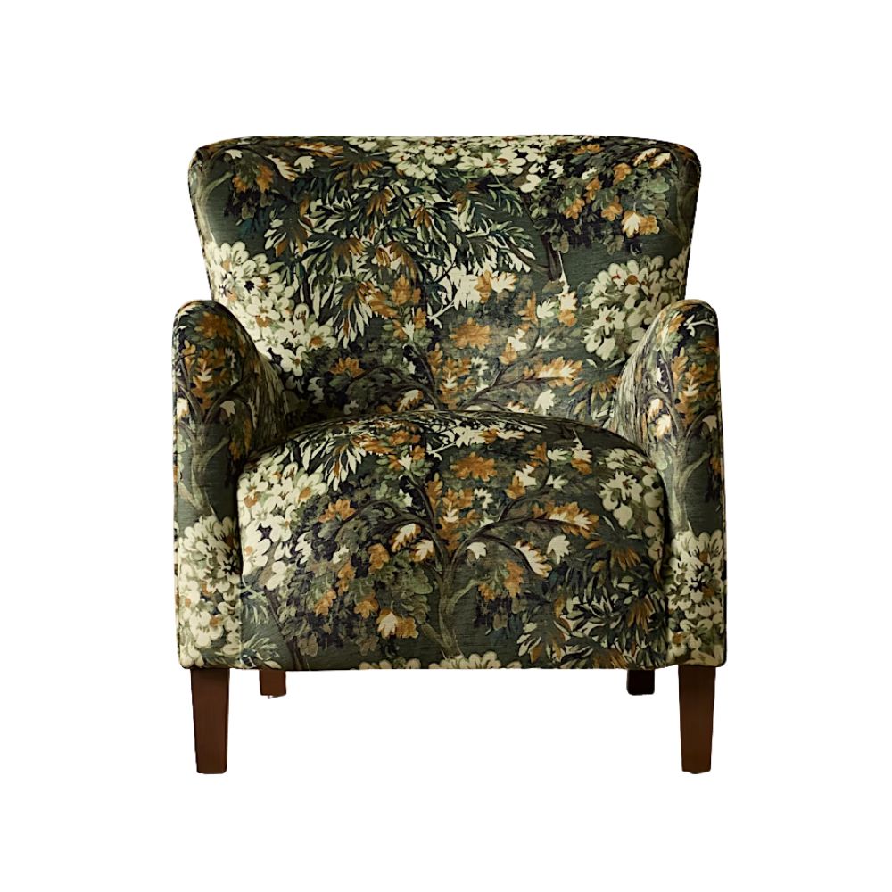 Johann Chair Azahar Green Chenille