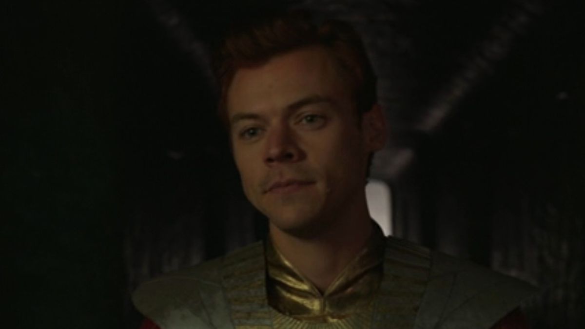 Eros (Harry Styles) introduces himself in Eternals