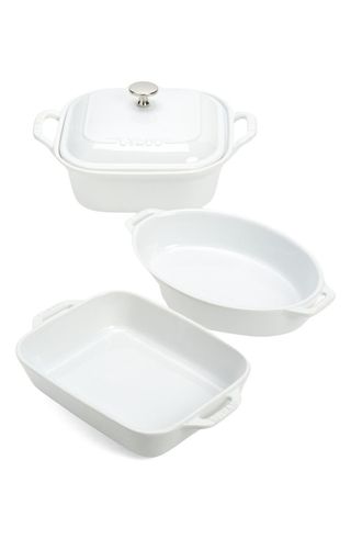 4-Piece Ceramic Baking Dish Set