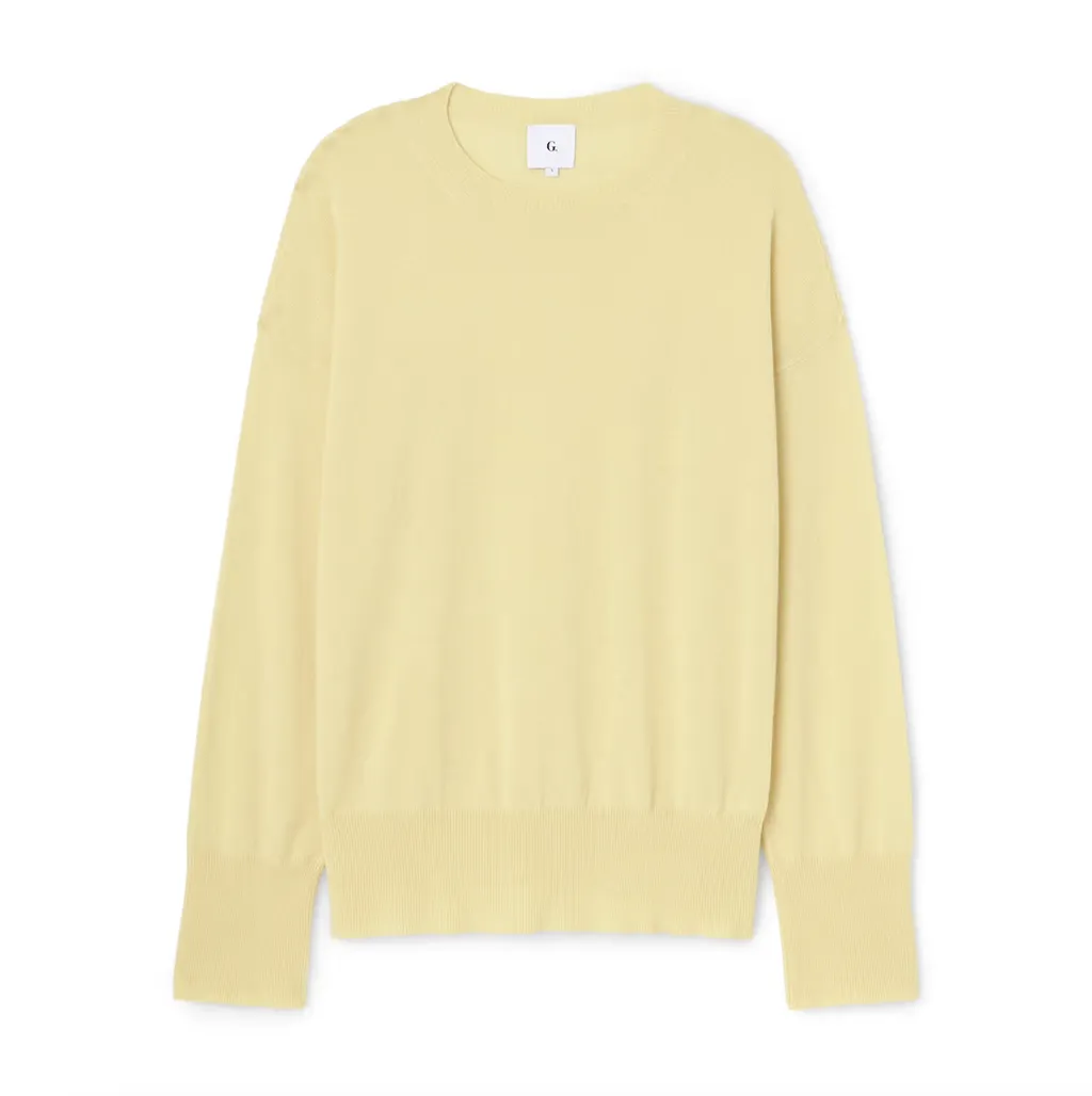 Yellow sweater