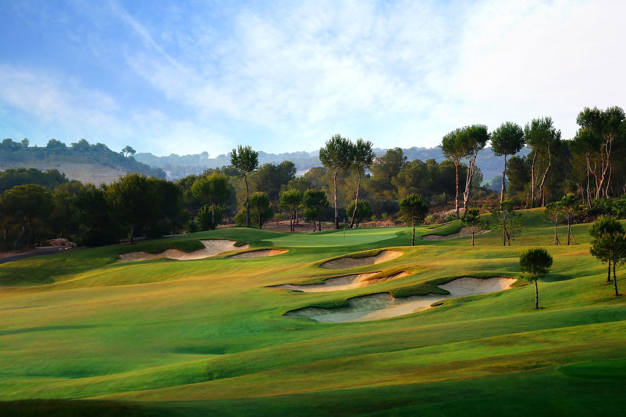 Las Colinas' 9th hole
