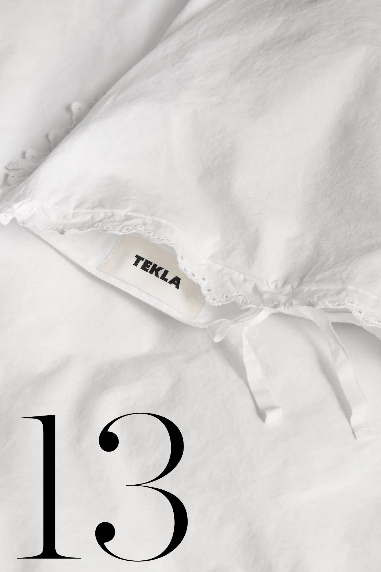 Tekla Fabrics, Broderie Anglaise Duvet Cover, Ana&amp;iuml;s