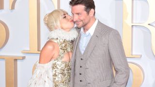 Lady Gaga and Bradley Cooper at the A Star is Born premiere
