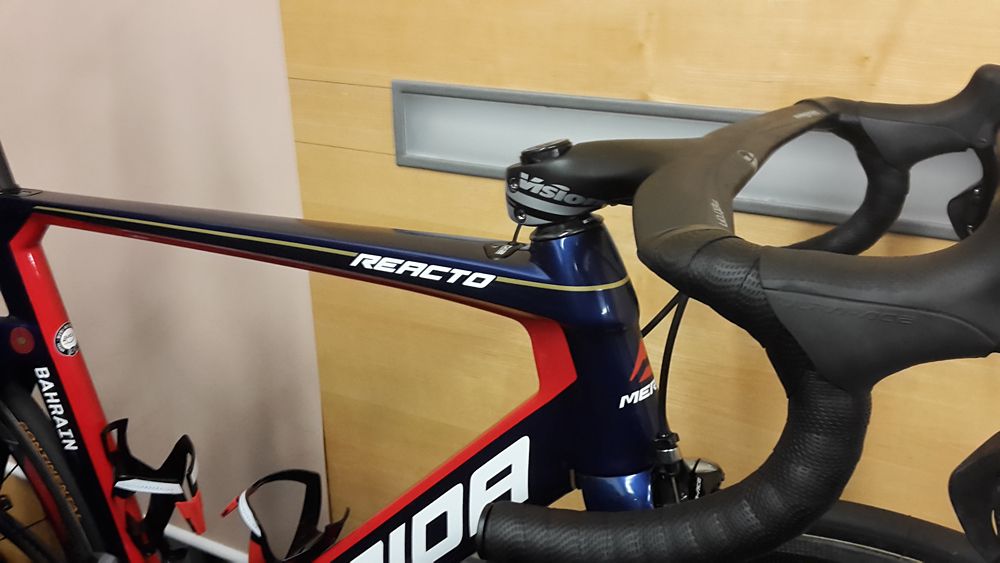 Bahrain-Merida team unveil the three Merida - the Scultura, the Reacto, and the Warp