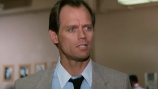 Close up of Fred Dryer as Hunter