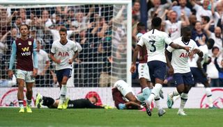 Tanguy Ndombele drew Tottenham level