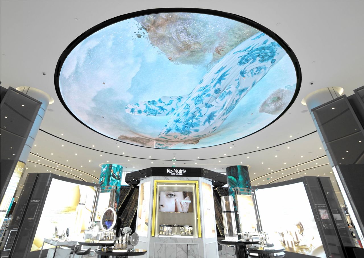 China Duty Free: Surreal Island by Superunion