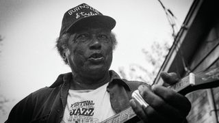 R.L. Burnside at his home, 1998.