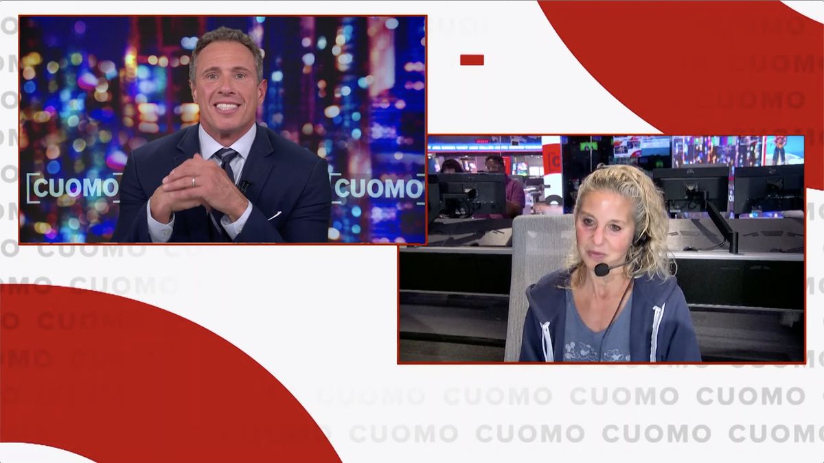 Chris Cuomo, host of Cuomo, and exec producer Alexandra Cohen