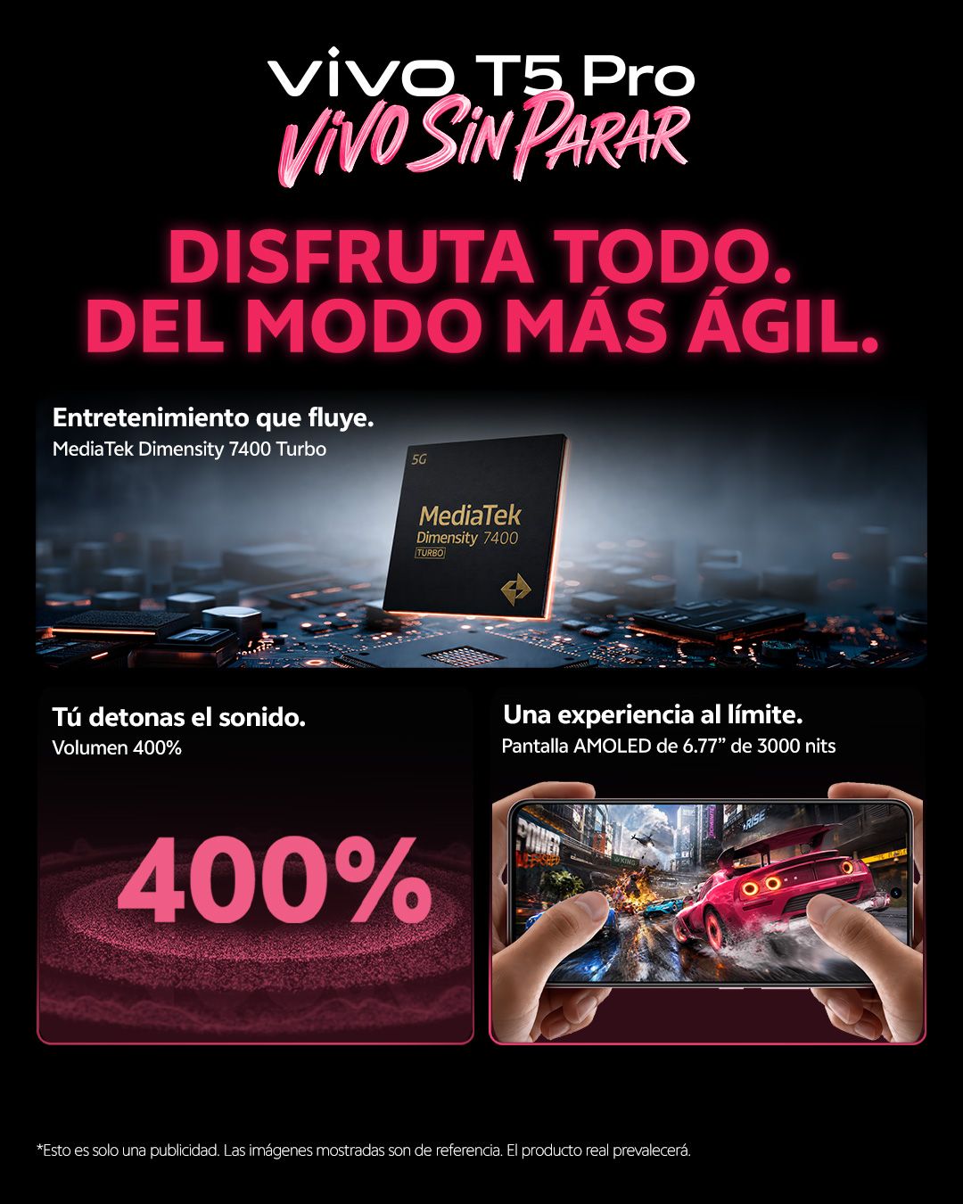 vivo serie t5