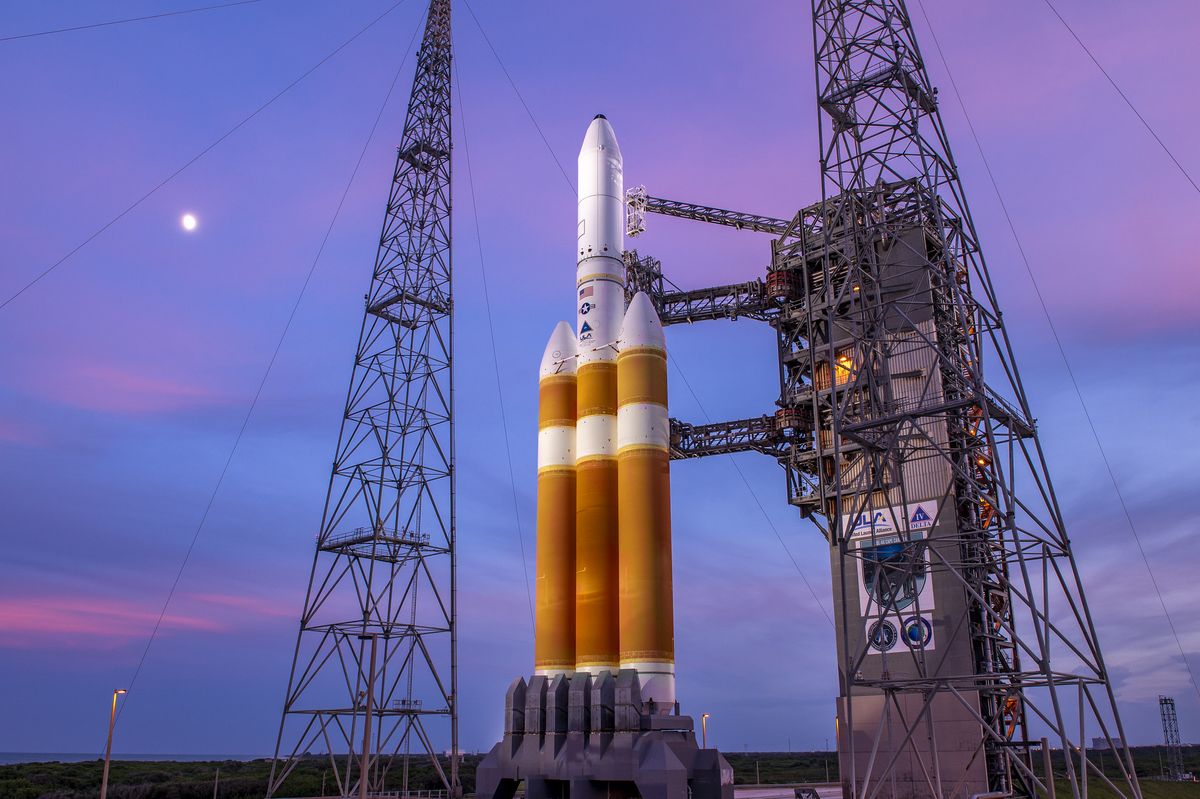 You can watch a US spy satellite launch on a giant Delta IV Heavy rocket tonight. Here's how.