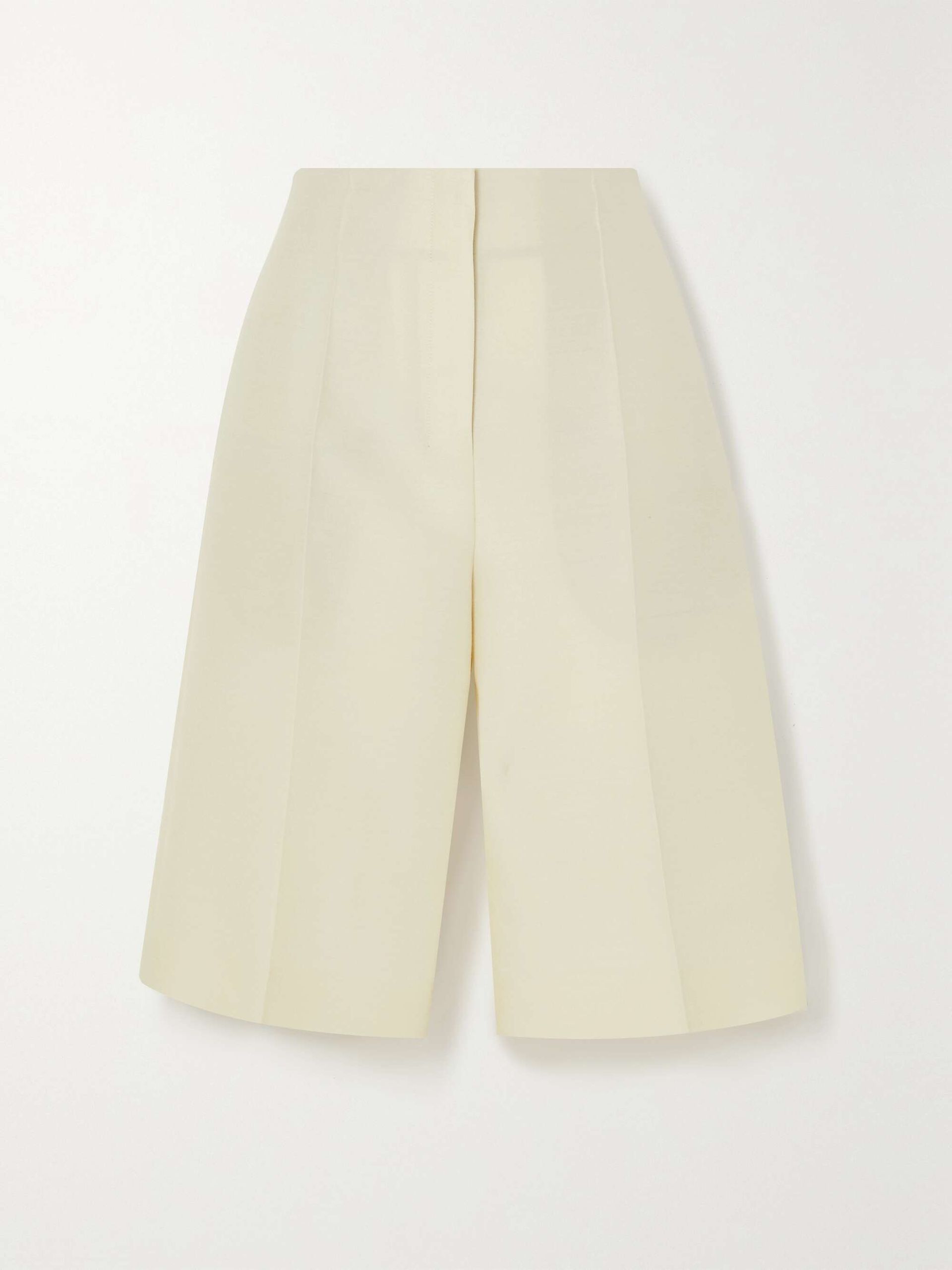 Flash Wool and Silk-Blend Shorts