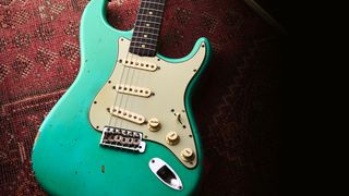 Vintage Fender Stratocaster in Sea Foam Green
