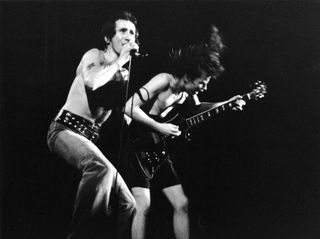 AC/DC onstage