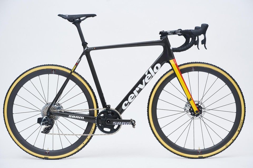 Van Aert&#039;s new cyclocross bike