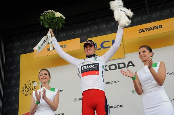 Tejay van Garderen (BMC) defended his lead in the best young rider classification.