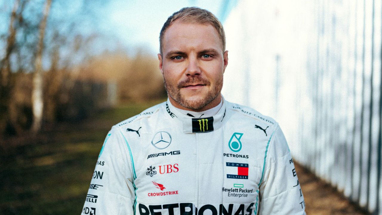 Mercedes driver Valtteri Bottas finished second in the 2019 standings