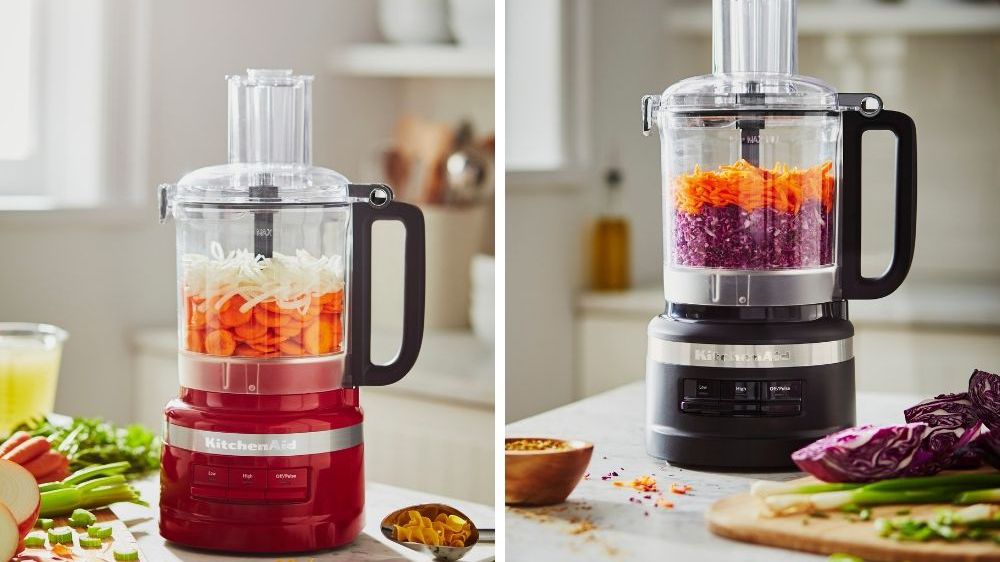 How to use a KitchenAid food processor